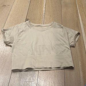Tan Aerie sports top